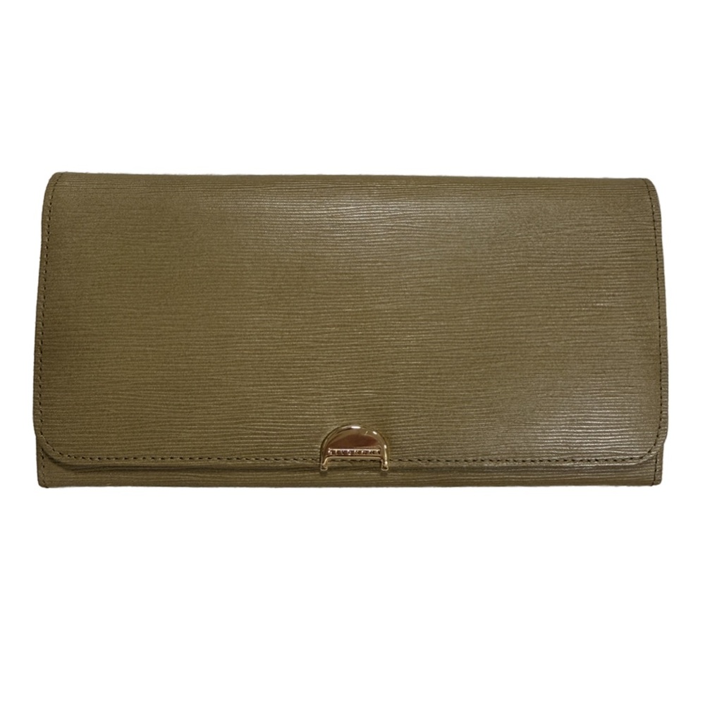 Givenchy Olive Khaki Green Women's Kisslock Wallet